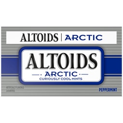 ALTOIDS Arctic Peppermint Sugarfree Mints, 1.2 oz (Pack of 8) image