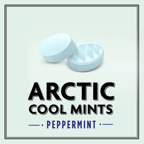 ALTOIDS Arctic Peppermint Sugarfree Mints, 1.2 oz (Pack of 8