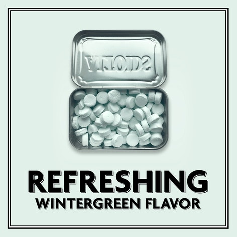 ALTOIDS Classic Wintergreen Breath Mints, 1.76 oz Tin (Pack of 12)