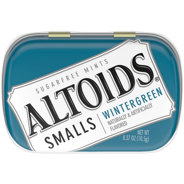 ALTOIDS Smalls Wintergreen Sugarfree Mints Single Pack, 0.37 oz