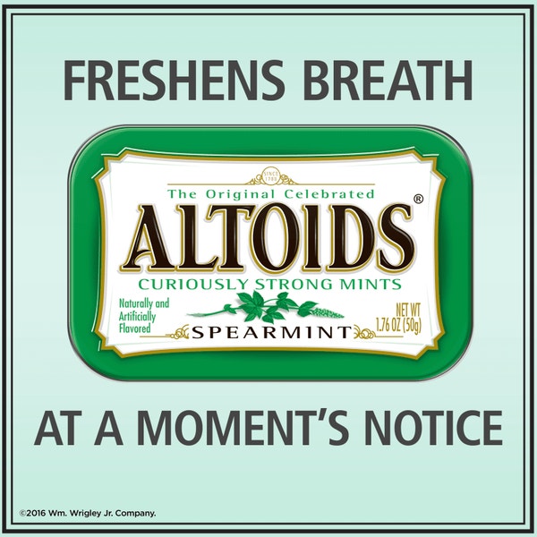 Altoids Spearmint Mints - 1.76-oz. Tin - All City Candy