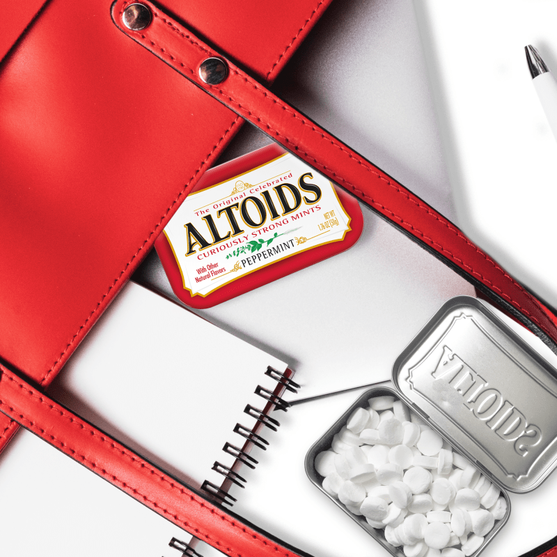 ALTOIDS Peppermint Mints, 1.76 oz (Pack of 12) ALTOIDS®
