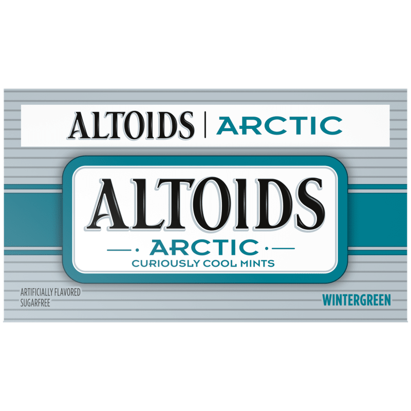 ALTOIDS Arctic Wintergreen Sugarfree Mints, 1.2 oz (Pack of 8) ALTOIDS®