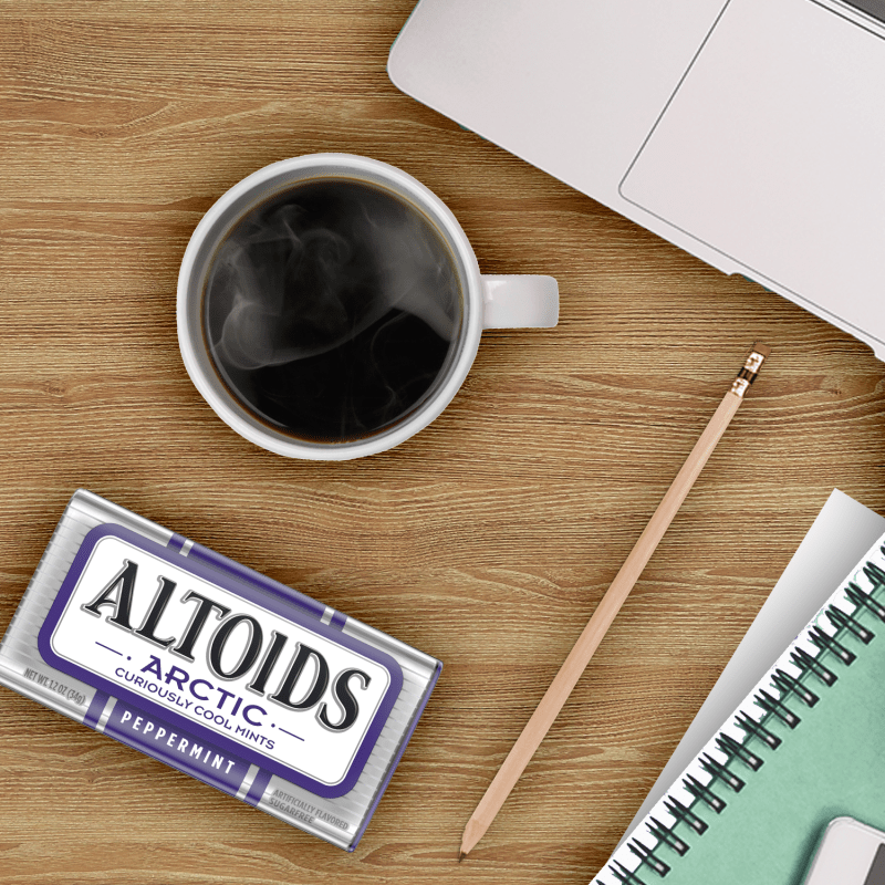 ALTOIDS Arctic Peppermint Sugarfree Mints Single Pack, 1.2 oz | ALTOIDS®
