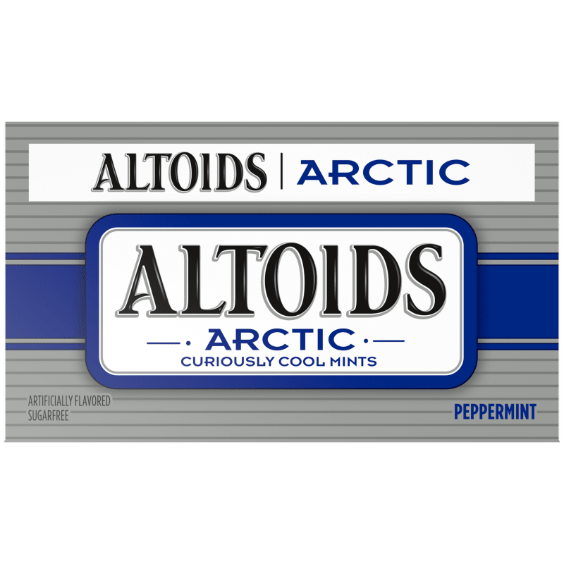 ALTOIDS Arctic Peppermint Sugarfree Mints, 1.2 oz (Pack of 8) ALTOIDS®