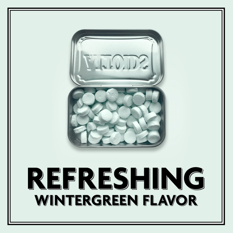 ALTOIDS Classic Wintergreen Breath Mints, 1.76 oz Tin (Pack of 12