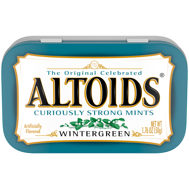 ALTOIDS Wintergreen Mints Single Pack, 1.76 oz | ALTOIDS®